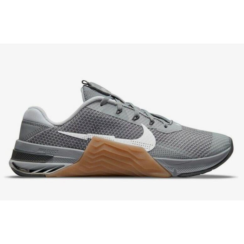 Men`s SZ 8 Nike Metcon 7 Training. Particle Grey / Gum CZ8281-011 - Gray