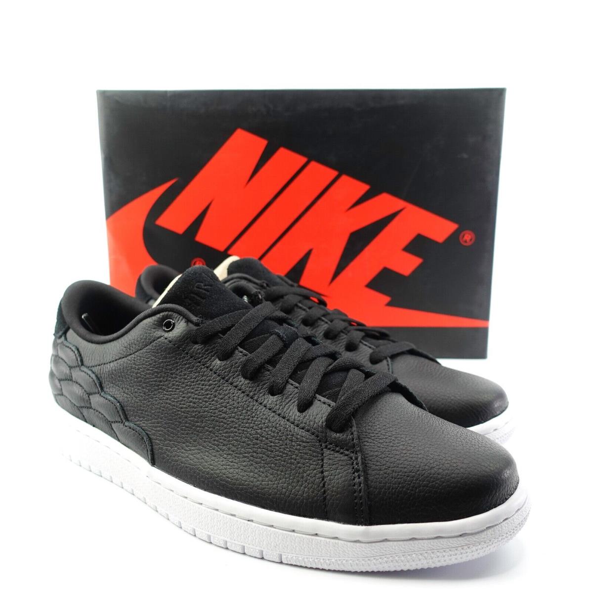 Nike Air Jordan 1 Low Centre Court Black White Shoes DJ2756-001 Mens Size 10