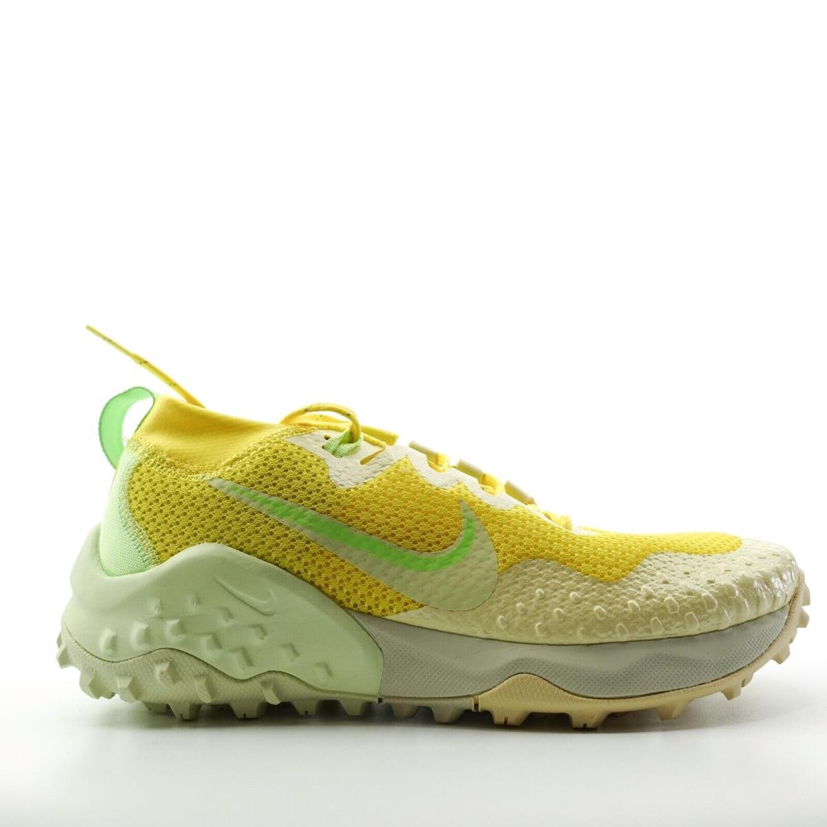 Nike Wildhorse 7 Pollen Yellow Strike Trail Running Shoes DM9470 700 Womens 8.5