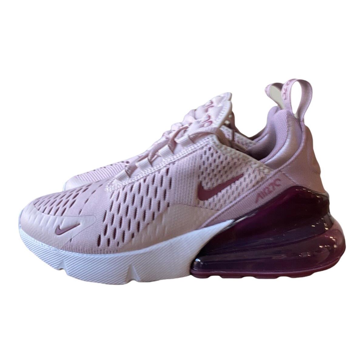 Nike Women`s Air Max 270 Shoes Sneakers Barely Rose Pink AH6789-601 - Size 5.5 - Pink