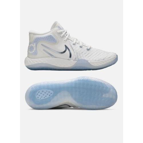 Nike KD Trey 5 Viii White Royal Tint Basketball Shoes CK2090 100 Men`s Size 13