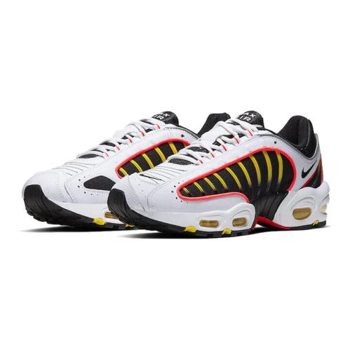 Nike Air Max Tailwind IV Men`s Shoes Size 9 White / Black AQ2567-109 - Black
