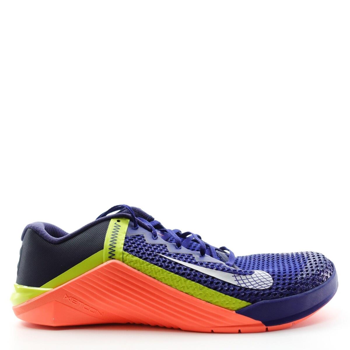 Nike Metcon 6 Royal Blue Mango Gym Training Shoes Men s Size 15 CK9388-400