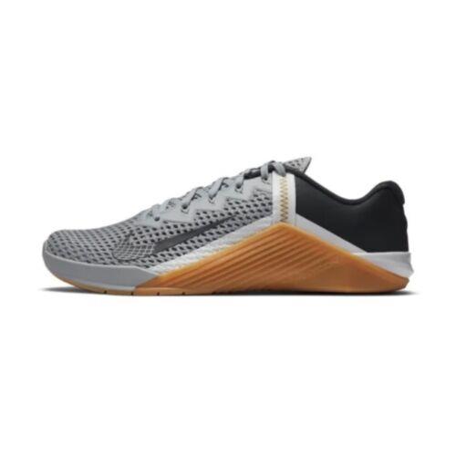 Nike Metcon 6 Light Smoke Grey Training Shoes Men`s Size 11 CK9388-009 - Gray