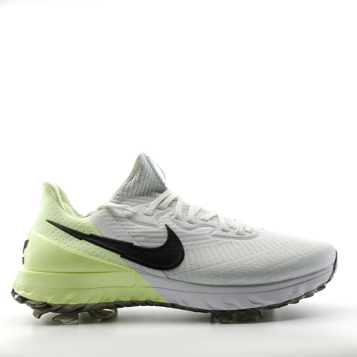 Nike Air Zoom Infinity Tour Golf Shoes White Black Volt CT0540-110 Mens 9.5