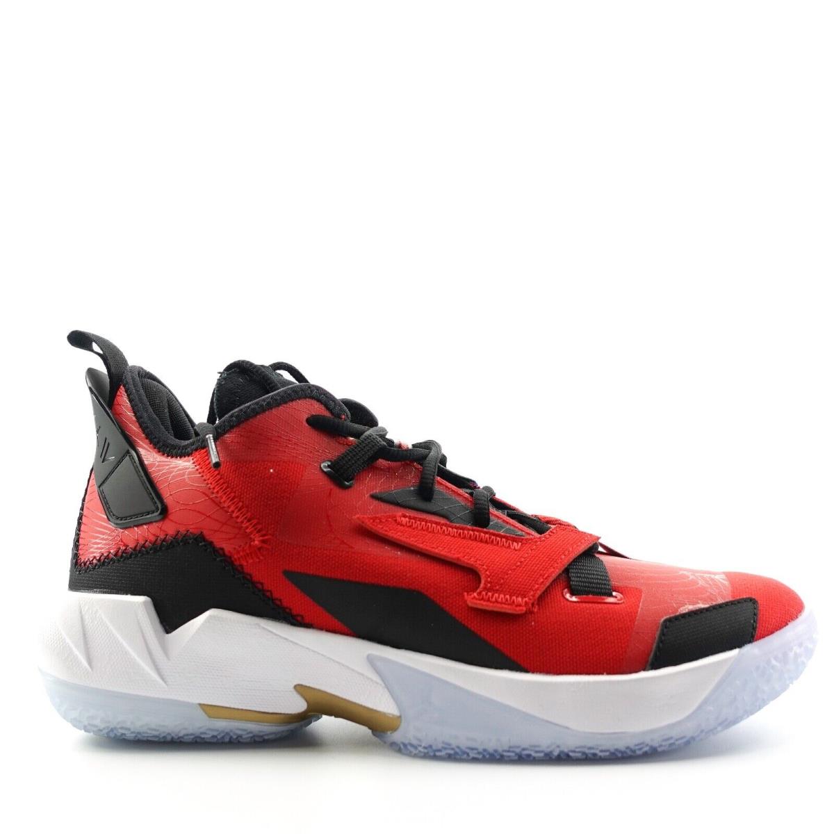 Nike Jordan Why Not Zer0.4 PF Red White Basketball Shoe DD4886-600 Mens Size 10