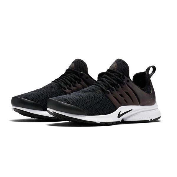 Nike Air Presto Shoes Black White 878068-001 Womens Size 6 - Black