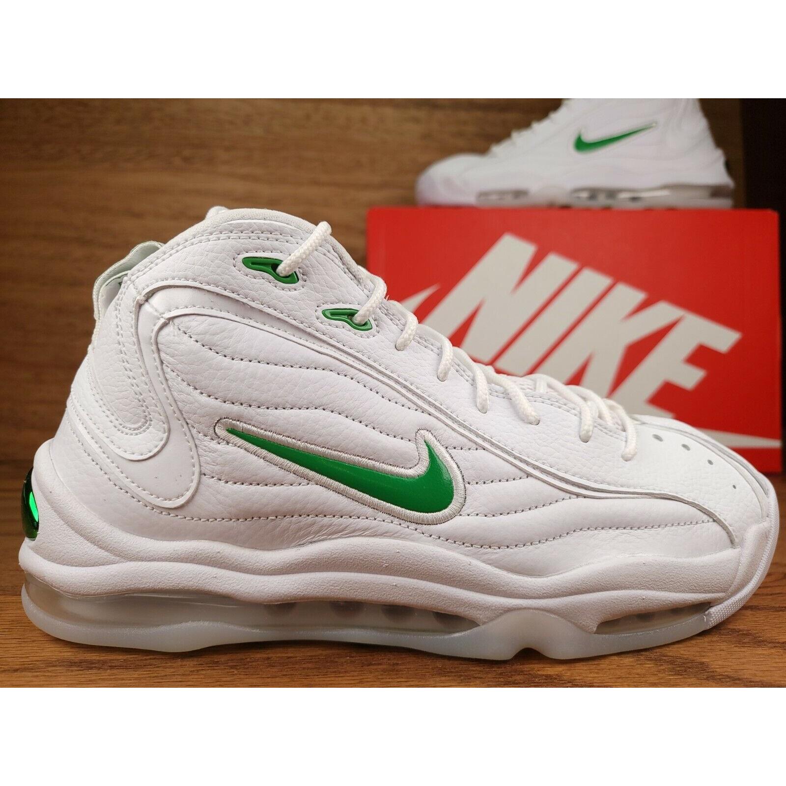 Nike Air Total Max Uptempo Athletic Shoe White Green Mens Size 11