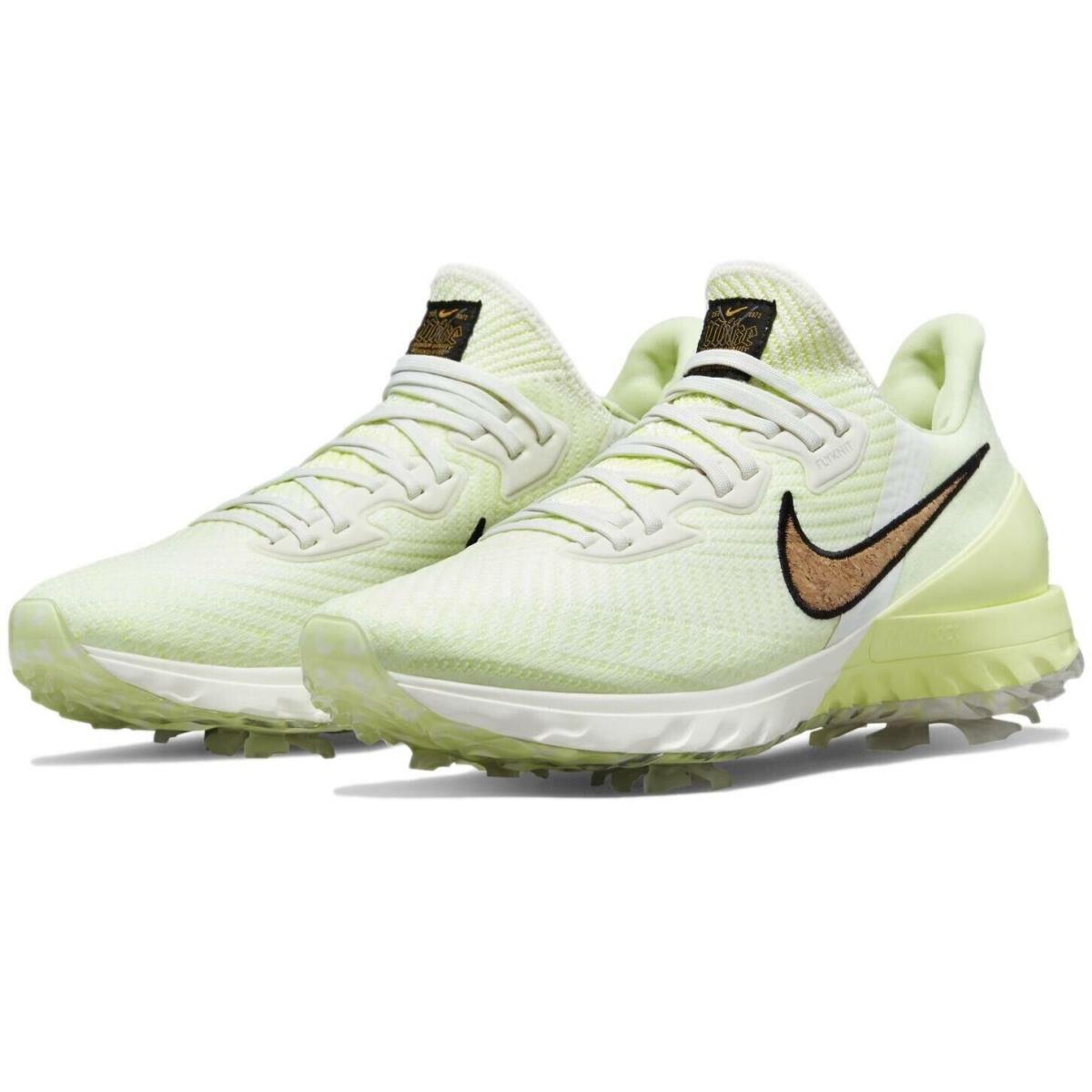 Size 8.5 - Nike Men`s Air Zoom Infinity Tour Nrg `cork` Golf Cleats DA4096-100 - Green