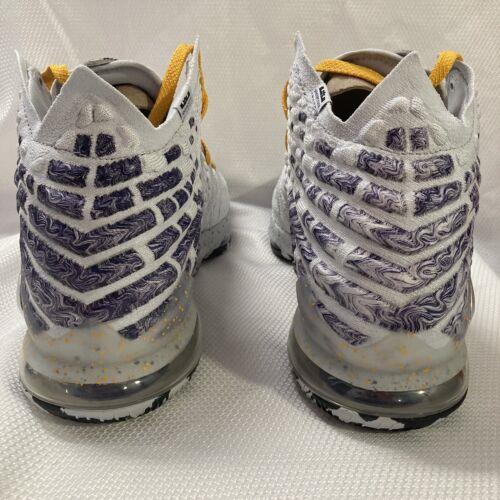 Nike shoes  - White / Metallic Silver / Purple / Amarillo 5