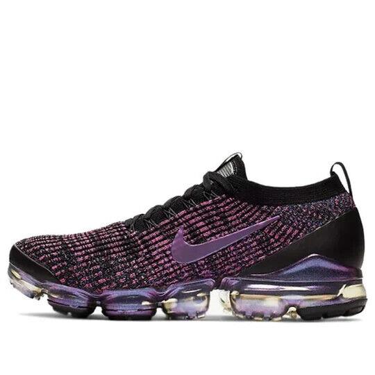 Nike Air Vapormax Flyknit 3 AJ6900-007 Sneaker Shoes Men`s US 7.5 Laser Fuchsia - Pink