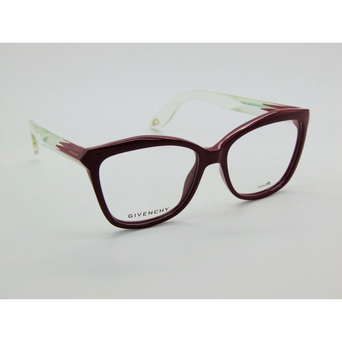 Givenchy GV 0008 Qul Burgundy/crystal 54mm Eyeglasses