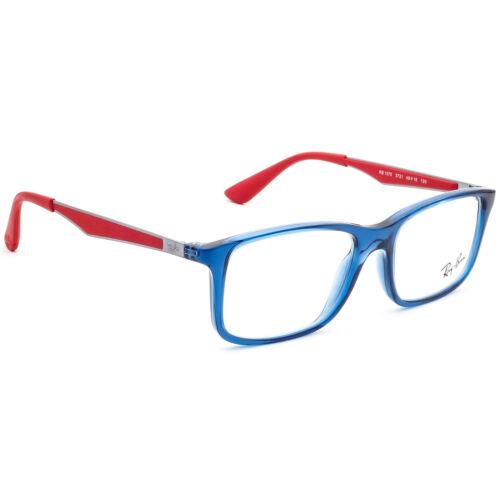 Ray-ban Small Eyeglasses RB 1570 3721 Junior Blue/red Rectangular 49 16 130