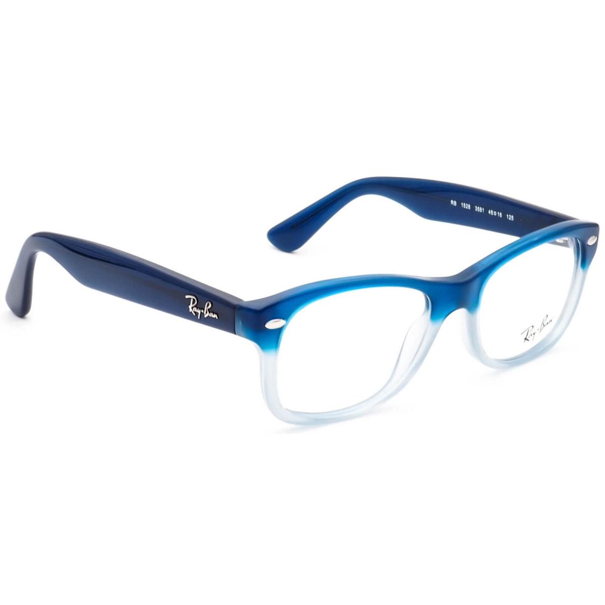 Ray-ban Kids` Eyeglasses RB 1528 3581 Blue Gradient Square Frame 46 16 125