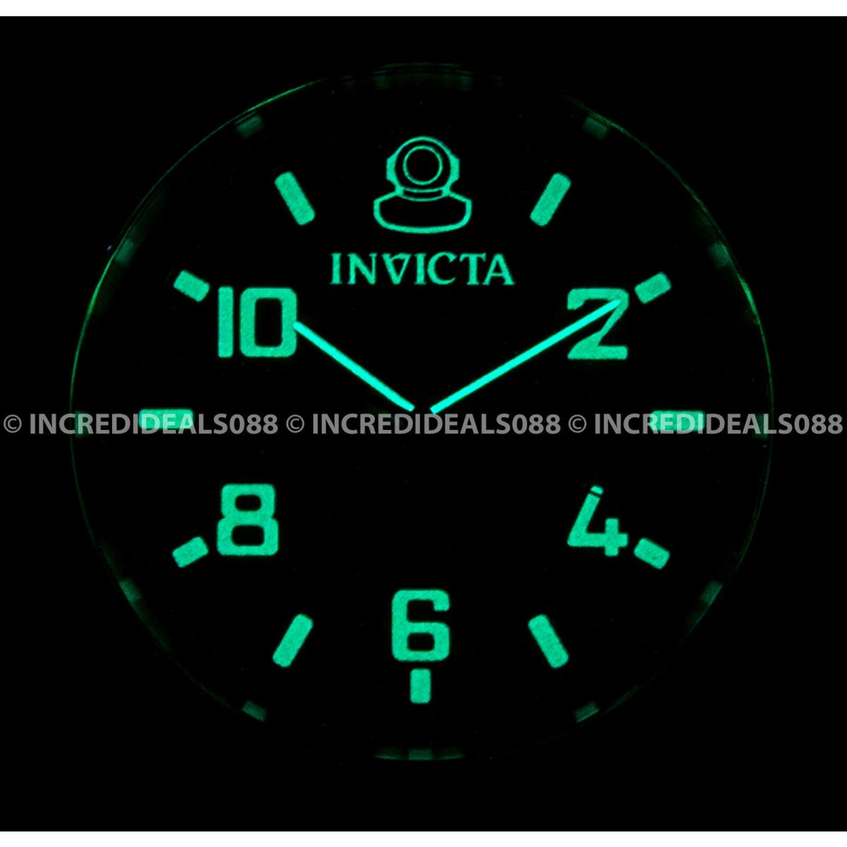 Invicta watch Russian Diver - Gold Dial, Black Band, Gold Bezel