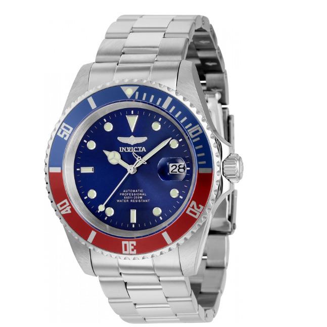 Invicta Pro Diver Automatic Blue Dial Stainless Steel Men`s Round Watch 5053OBXL