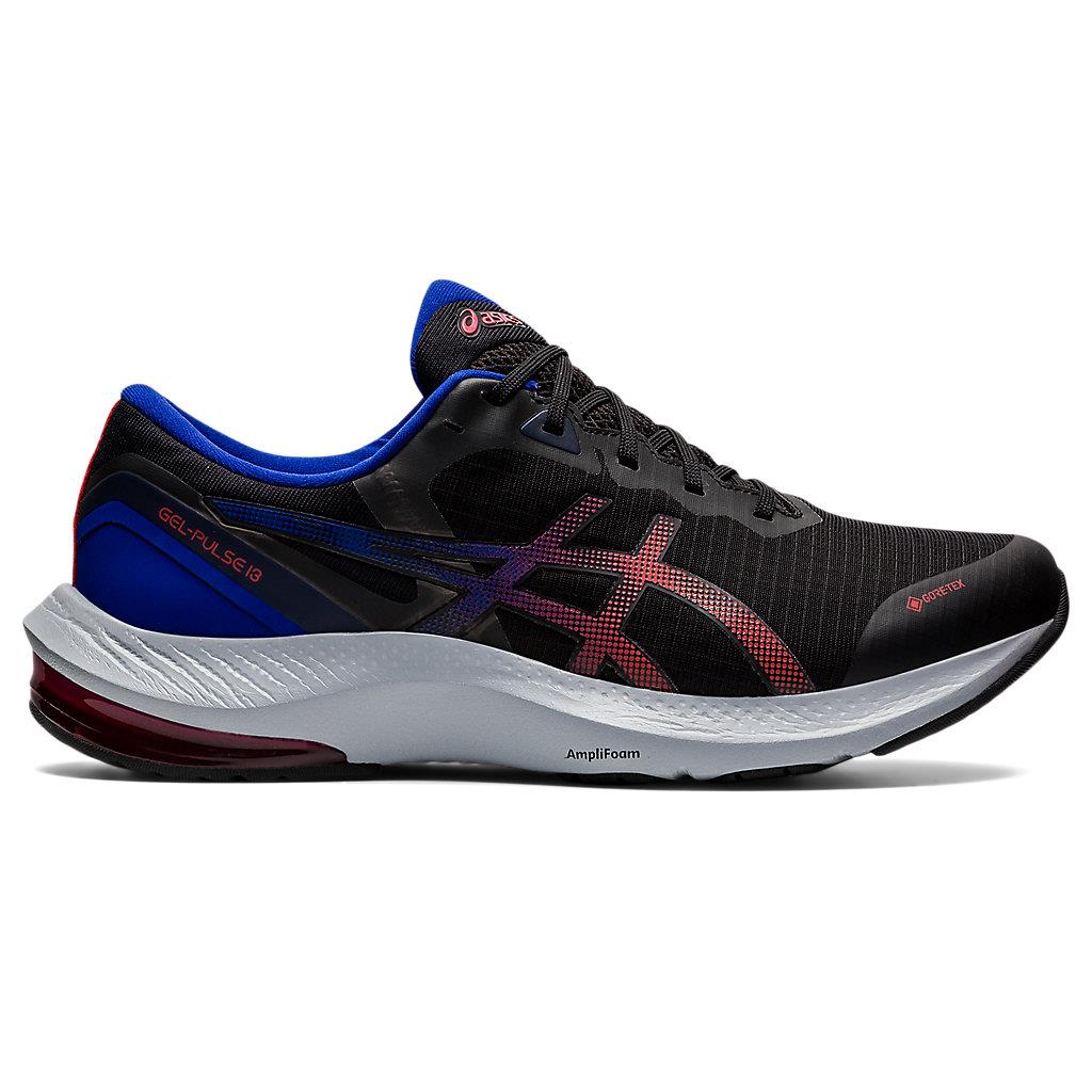 Asics Men`s Gel-pulse 13 G-tx Running Shoes 1011B178 BLACK/ELECTRIC RED