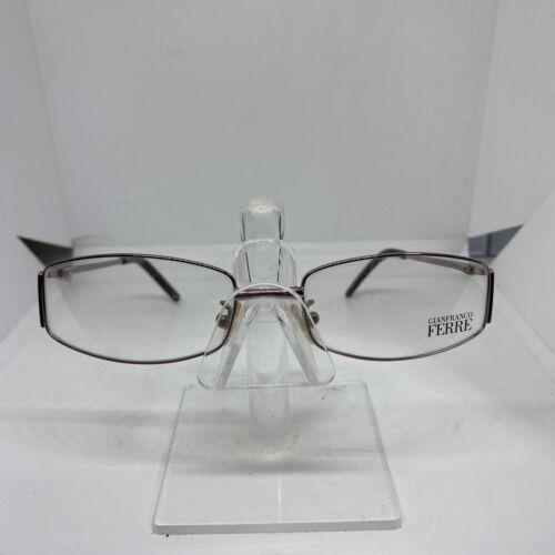 Gianfranco Ferre Eyeglasses GF 10702 Col. G 53-17-135 Silver Eyeglass Frames