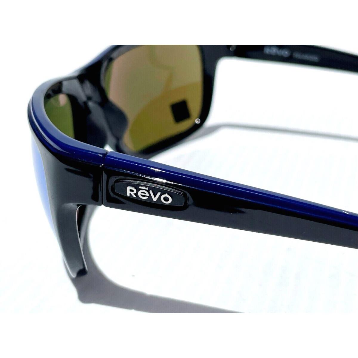 Revo sunglasses Enzo - Black Blue Frame, Blue Lens