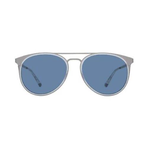 Spy Optics Silver Pilot Light Blue Mirror Unisex Sunglasses 6700000000056