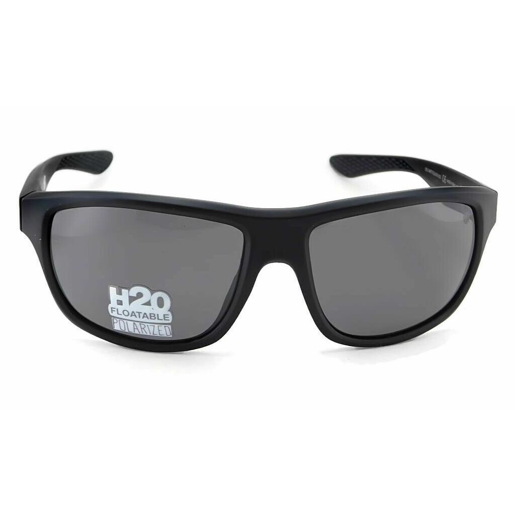 Dragon Haunt H2O Matte Black Smoke Polarized Sunglasses Med Fit - It Floats