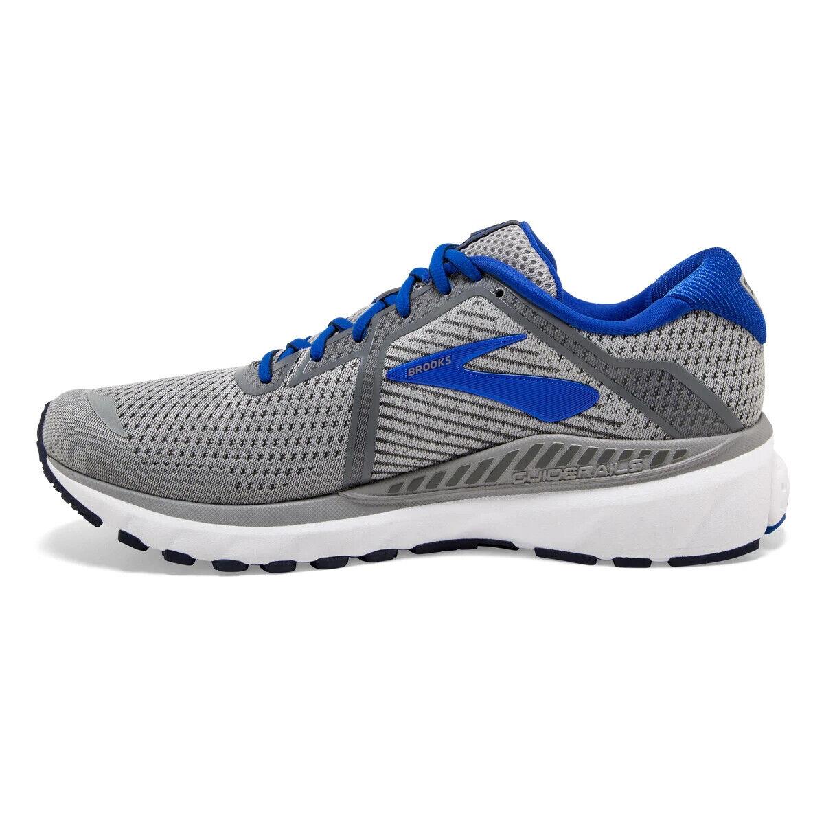 brooks adrenaline gts 20 grey blue navy