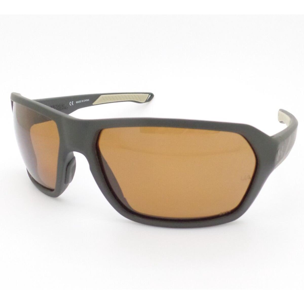 Under Armour Recon DLD6A Matte Green Brown Polarized Sunglasses