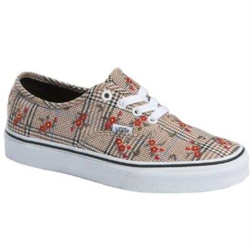 Vans Glen Paid Floral Authentic Glen Paid Floral Sneakers Embroidery/true White