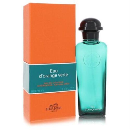 Eau D`orange Verte by Hermes Eau De Cologne Spray Unisex 3.4 oz