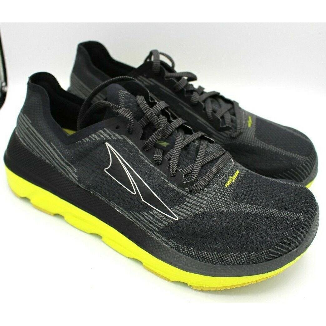 Altra Mens Duo 1.5 ALM1938F031 Gray Black Lime Running Shoes - Size 8.5