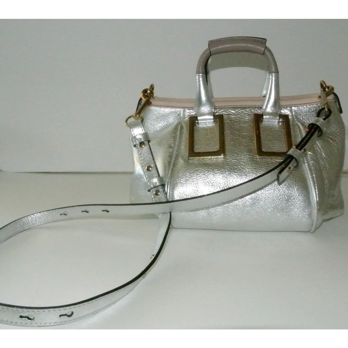 Chloé Chlo Ethel Silver Small Satchel Retail 495