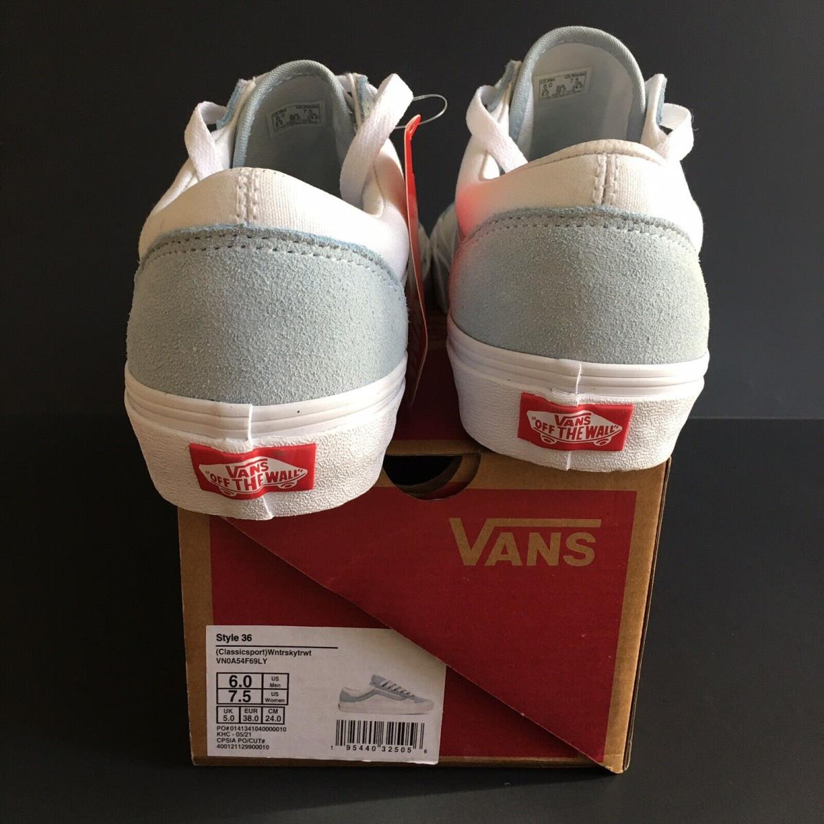 Vans shoes Classicsport - Light Pastel Blue 4
