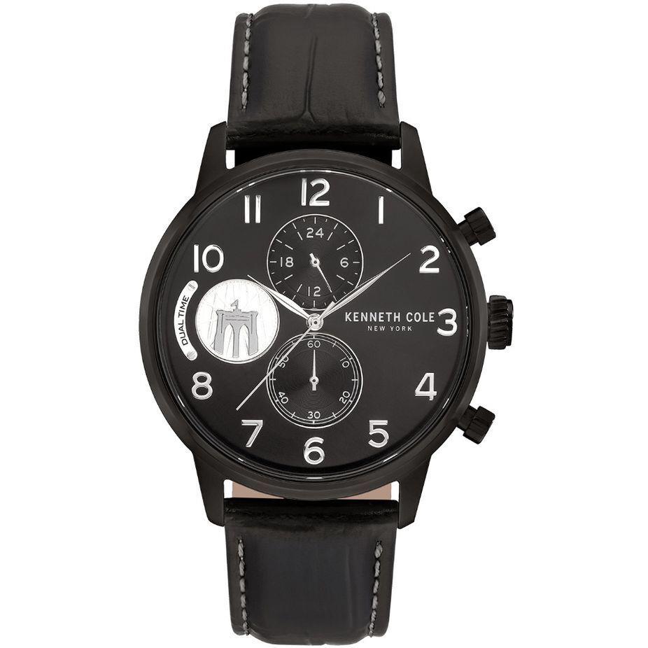 Men`s Kenneth Cole Sport Black Dial Watch KC51019004