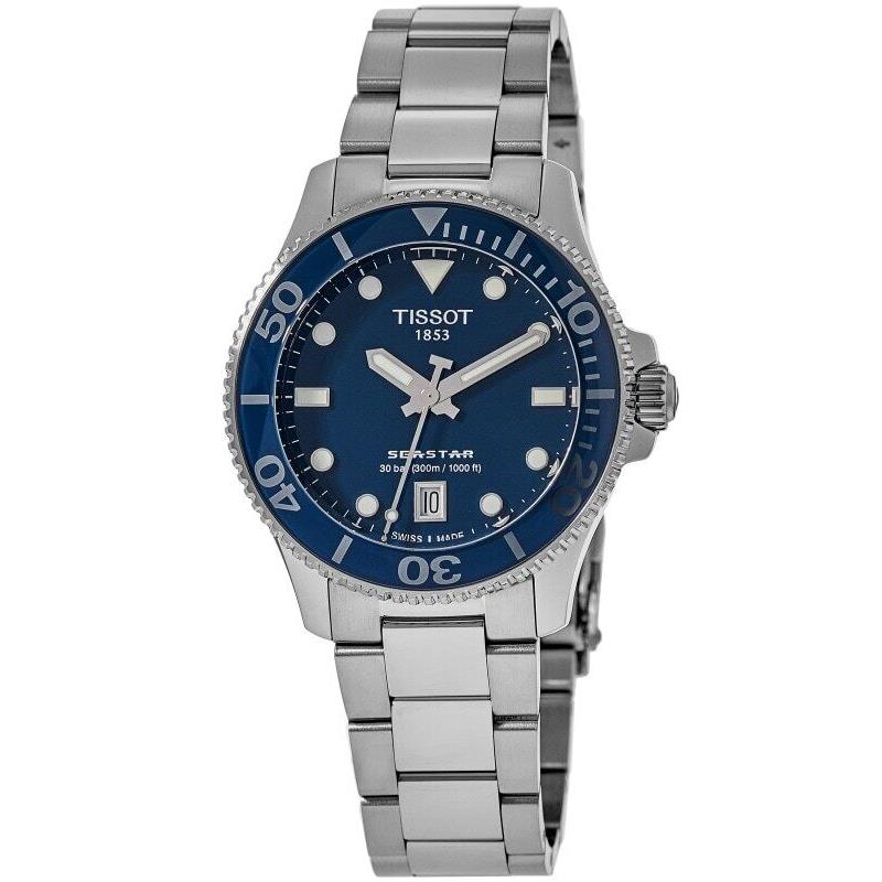 Tissot Seastar 1000 Blue Dial Steel Unisex Watch T120.210.11.041.00