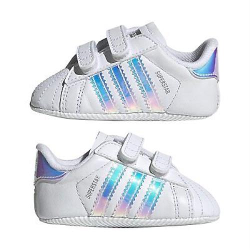 superstar crib sneaker adidas