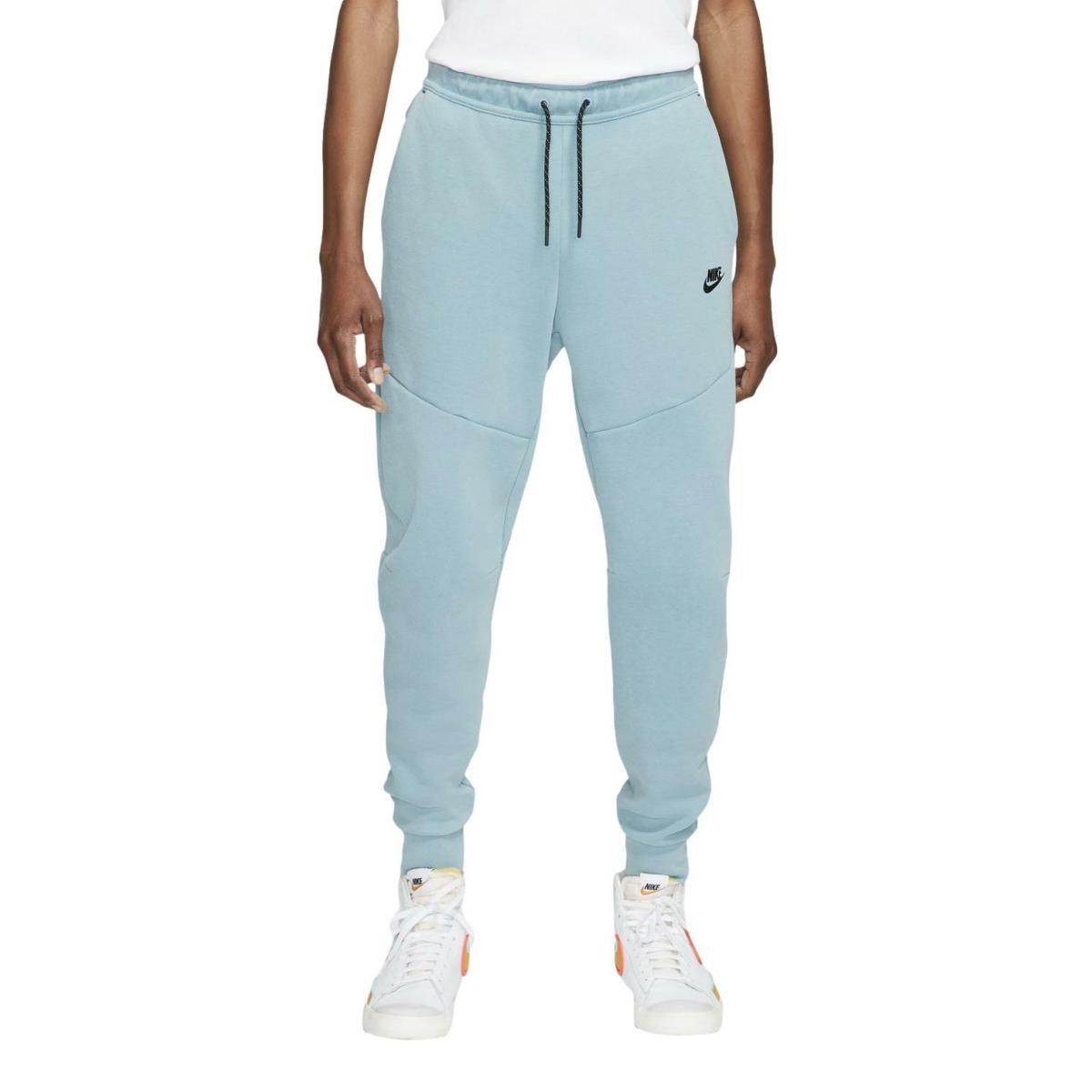 Nike Sportswear Men`s Tech Fleece Washed Joggers Pants Cerulean CZ9918-424