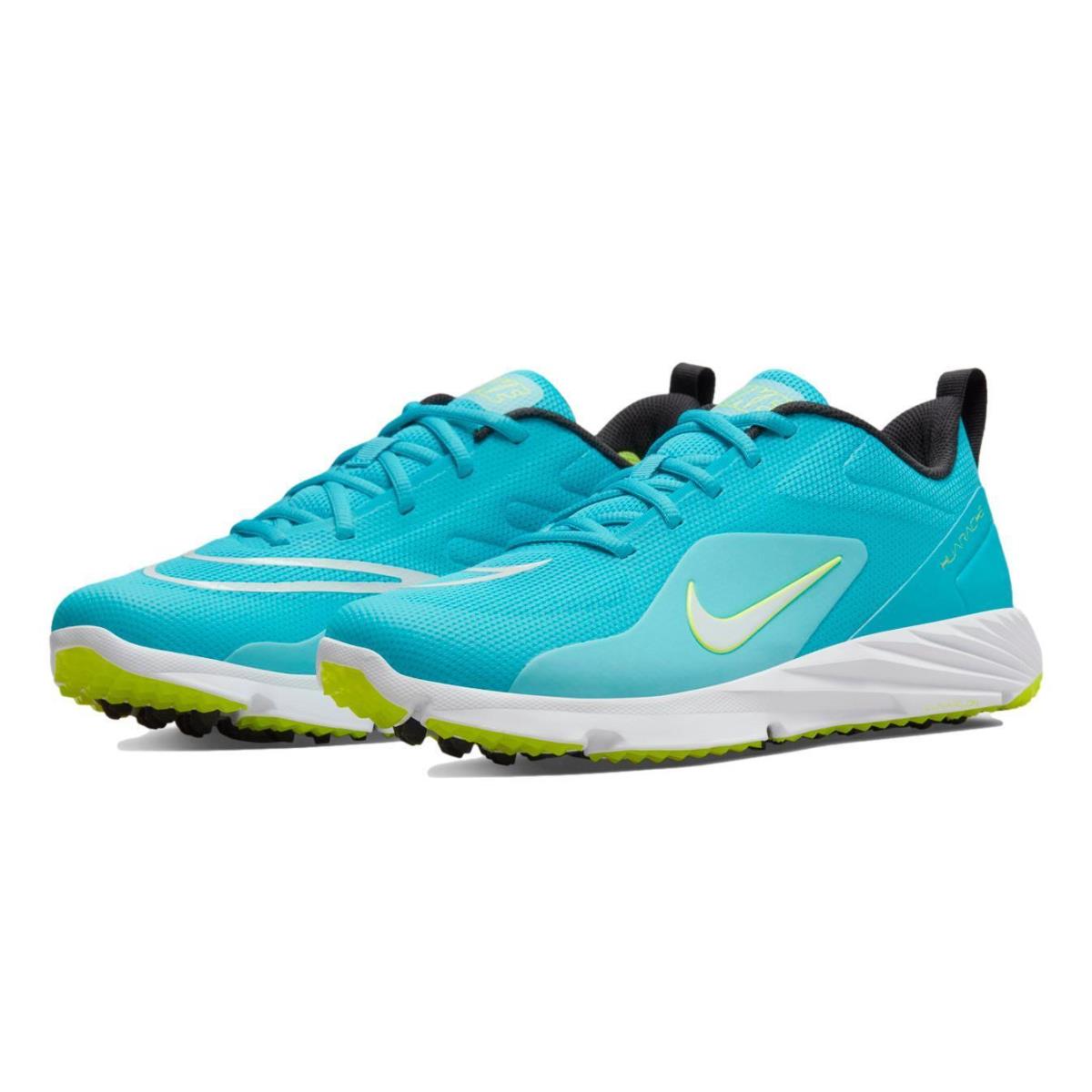 Nike Alpha Huarache 8 Pro TF Lax Turf Lacrosse Shoes `turquoise` CZ6559-400