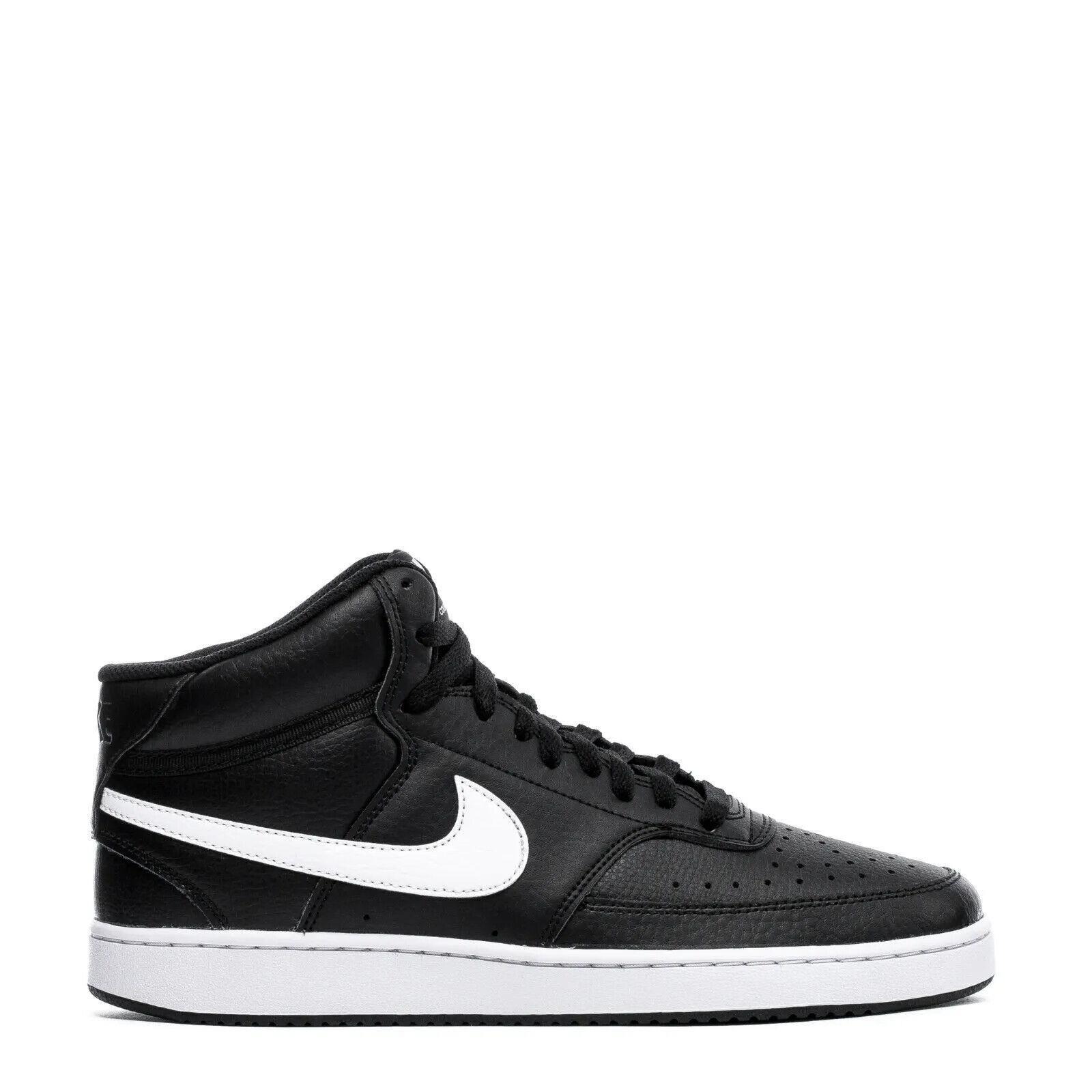 Nike shoes Court Vision Mid - White & Black 0