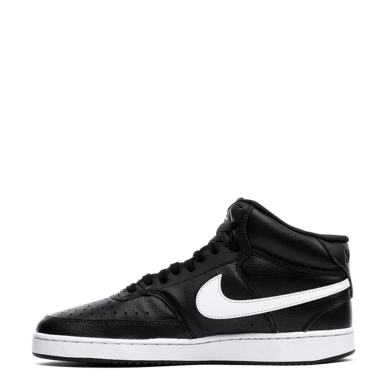 Nike shoes Court Vision Mid - White & Black 1