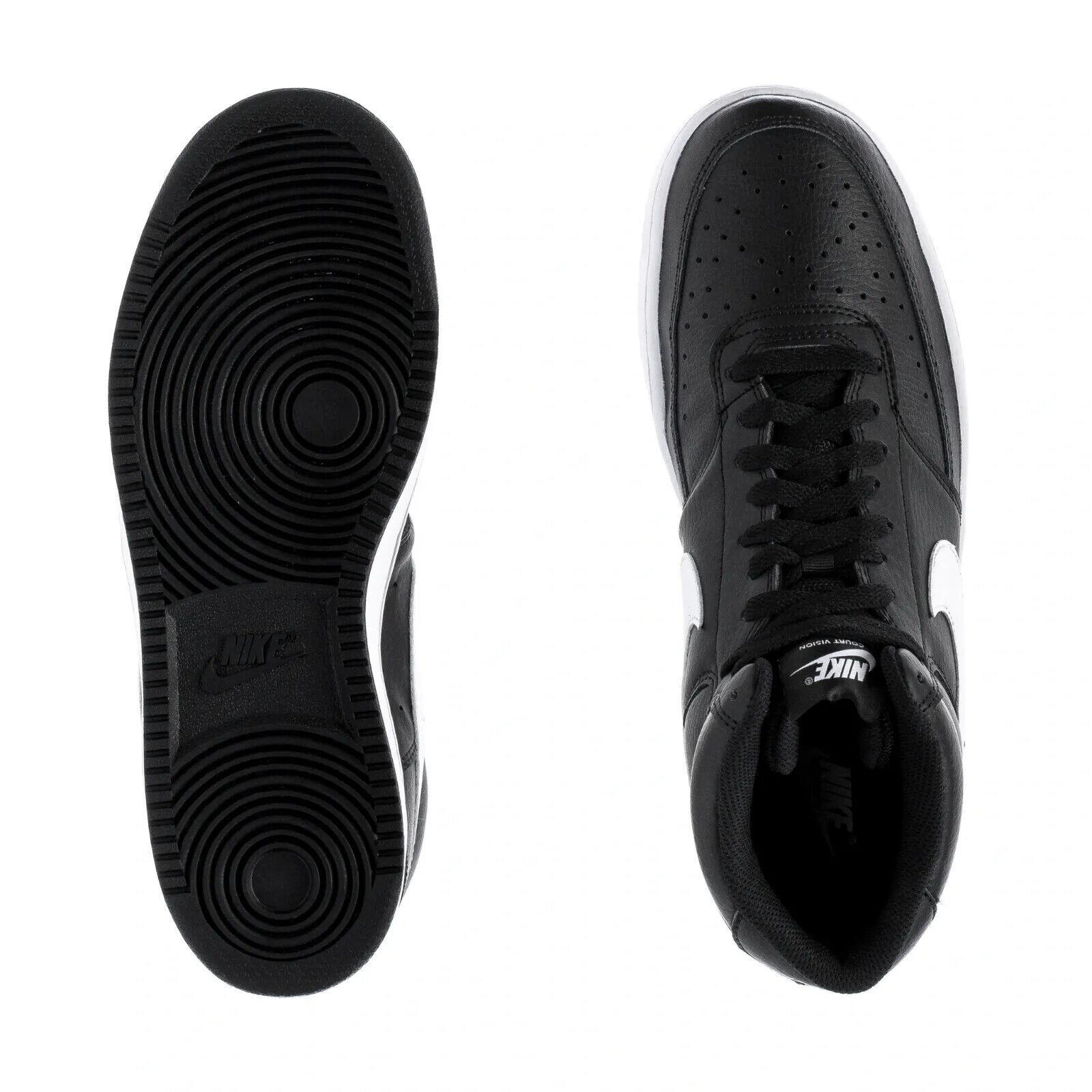 Nike shoes Court Vision Mid - White & Black 2