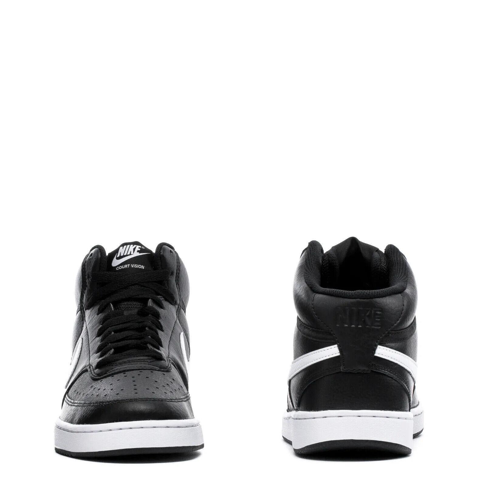 Nike shoes Court Vision Mid - White & Black 4