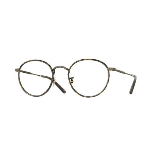 Oliver Peoples 0OV1308 Carling 5284 Antique Gold/dtb Gold Round Eyeglasses - Frame: Gold, Lens: