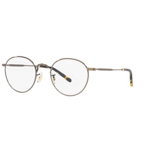 Oliver Peoples 0OV1308 Carling 5317 Antique Gold/black Gold Round Eyeglasses