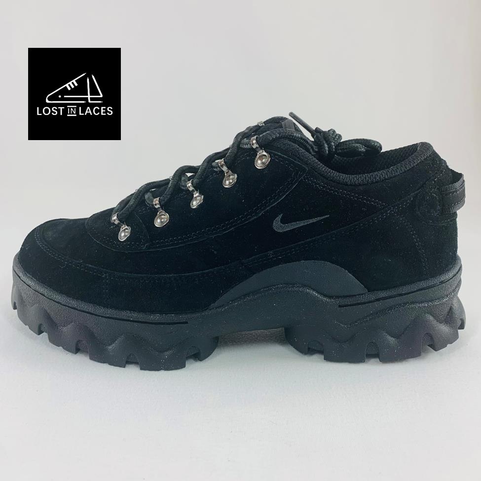 Nike Lahar Low Triple Black Boots Women`s Sizes Shoes DB9953-001