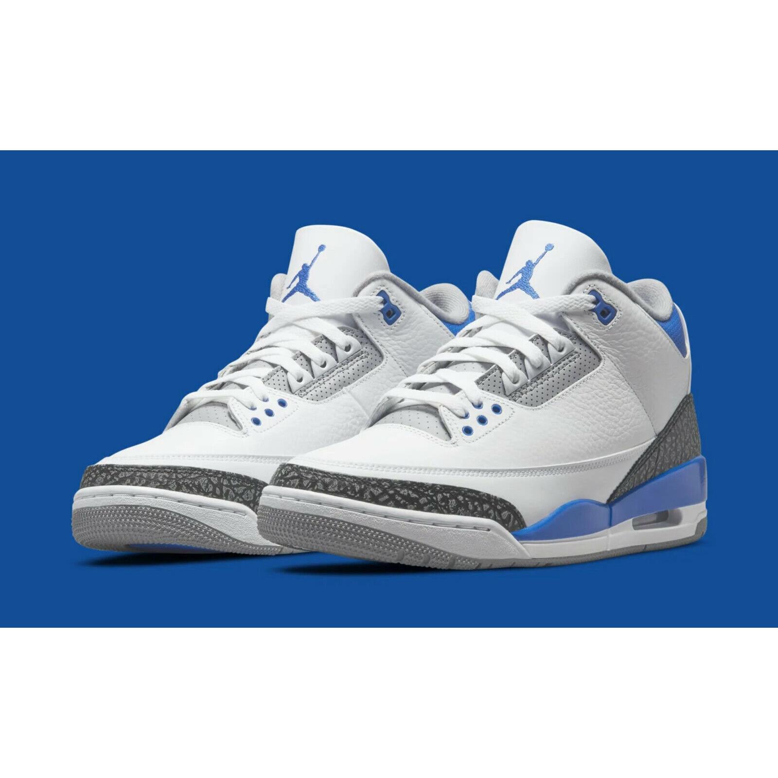 men's air jordan 3 retro racer blue