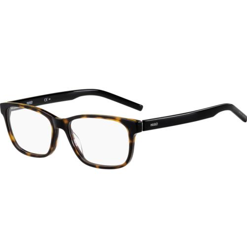 Hugo Boss Dark Havana Rectangular Men`s Eyeglasses Hugo HG1115 0086