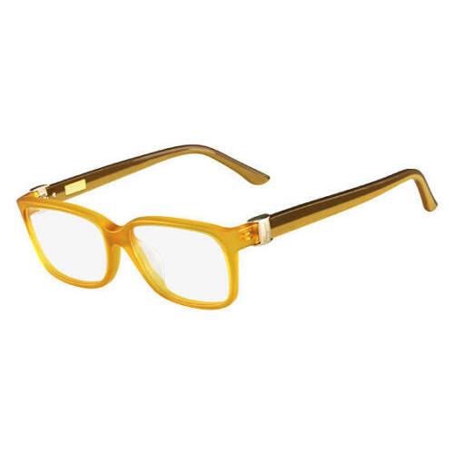 Salvatore Ferragamo SF2641 729 Butterscotch Eyeglasses 53mm with Case Bag