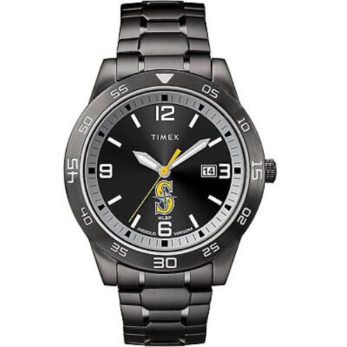 Timex Men`s Acclaim Mariners Black Analog Watch Timepiece Active Sports