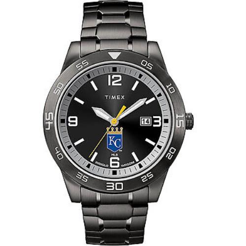 Timex Men`s Men`s Acclaim Royals Black Analog Watch Timepiece Active Sports