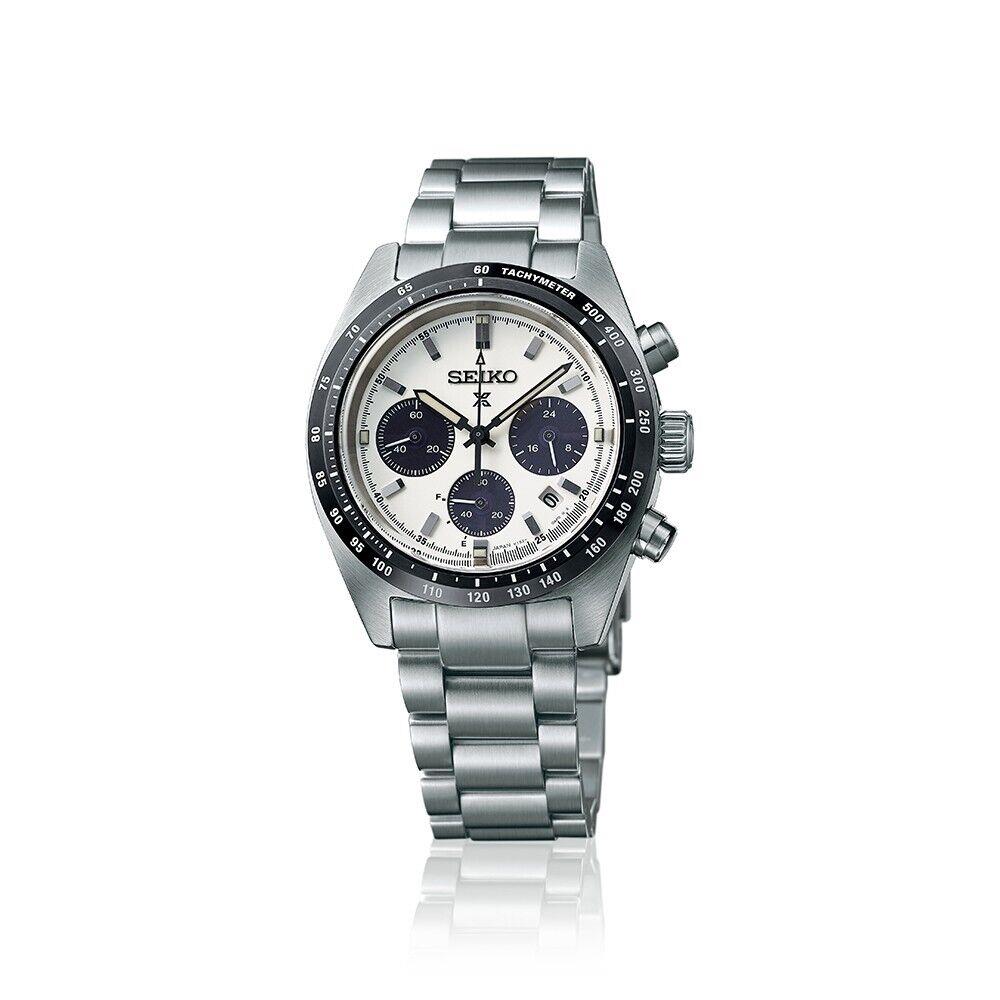 Seiko Prospex Speedtimer Solar Chronograph Men`s Watch SSC813